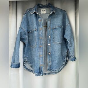 Zara denim jacket size XS